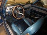 1967 Ford Mustang Coupe Aqua Interior