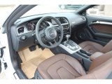 2013 Audi A5 2.0T quattro Coupe Chestnut Brown Interior