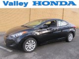 2012 Midnight Black Hyundai Elantra Limited #75726281