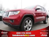 2013 Deep Cherry Red Crystal Pearl Jeep Grand Cherokee Overland #75726547