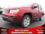 2013 Deep Cherry Red Crystal Pearl Jeep Compass Sport #75726545