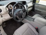 2011 Honda Pilot EX-L Gray Interior