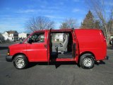 2003 Victory Red Chevrolet Express 2500 Cargo Van #75726962