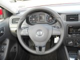 2013 Volkswagen Jetta SE Sedan Steering Wheel