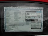 2013 Volkswagen Jetta SE Sedan Window Sticker