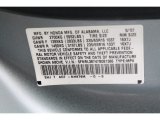 2007 Odyssey Color Code for Slate Green Metallic - Color Code: NH679M