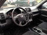 2005 Honda CR-V LX 4WD Black Interior