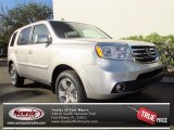 2013 Alabaster Silver Metallic Honda Pilot EX-L #75787451