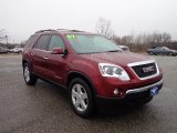 2007 Red Jewel Tintcoat GMC Acadia SLT AWD #75787446