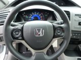 2012 Honda Civic LX Sedan Steering Wheel