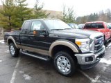 2013 Ford F250 Super Duty Lariat SuperCab 4x4 Front 3/4 View