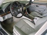 2000 BMW 7 Series 740i Sedan Grey Interior