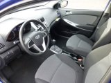 2013 Hyundai Accent GS 5 Door Gray Interior