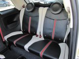 2012 Fiat 500 Gucci Rear Seat