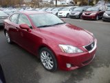 2008 Matador Red Mica Lexus IS 250 AWD #75787005