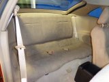 2001 Mitsubishi Eclipse RS Coupe Rear Seat