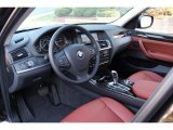 2013 BMW X3 xDrive 28i Chestnut Interior