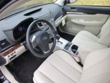 2013 Subaru Legacy 2.5i Limited Warm Ivory Leather Interior