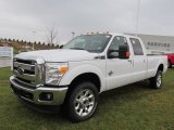 2013 Ford F350 Super Duty Lariat Crew Cab 4x4 Front 3/4 View