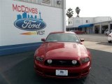 2013 Red Candy Metallic Ford Mustang GT Premium Coupe #75787517