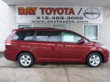 2013 Salsa Red Pearl Toyota Sienna LE #75787487