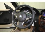 2009 BMW 6 Series 650i Convertible Steering Wheel