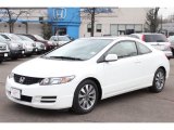 2010 Taffeta White Honda Civic EX Coupe #75786934