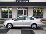 2012 White Gold Metallic Volkswagen Jetta S Sedan #75786755