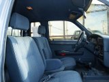 1989 Toyota Pickup Deluxe Extended Cab 4x4 Blue Interior