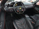 2010 Ferrari 458 Italia Nero Interior