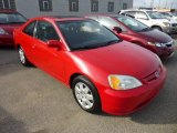 2001 Honda Civic EX Coupe Front 3/4 View