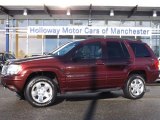 2001 Inferno Red Crystal Pearl Jeep Grand Cherokee Limited 4x4 #75880903