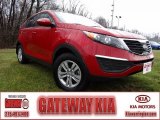 2011 Signal Red Kia Sportage LX AWD #75881206