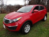 2011 Kia Sportage LX AWD Front 3/4 View