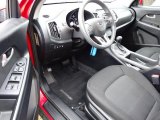 2011 Kia Sportage LX AWD Black Interior