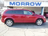 2010 Inferno Red Crystal Pearl Coat Dodge Journey SXT AWD #75880781