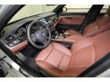 2012 BMW 5 Series 528i Sedan Cinnamon Brown Interior