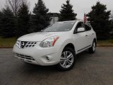 2012 Pearl White Nissan Rogue S AWD #75881194
