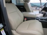 2010 Toyota Tundra Limited CrewMax Sand Beige Interior