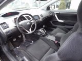 2006 Honda Civic Si Coupe Black Interior