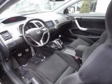 2006 Honda Civic Si Coupe Black Interior