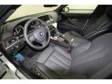 2013 BMW 6 Series 640i Gran Coupe Black Interior