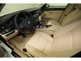 2013 BMW 5 Series 528i Sedan Venetian Beige Interior