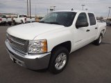 2013 Summit White Chevrolet Silverado 1500 LT Crew Cab 4x4 #75880971