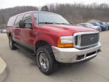 2001 Ford Excursion XLT 4x4 Front 3/4 View