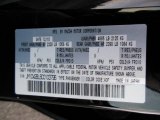 2012 MAZDA5 Color Code for Brilliant Black - Color Code: A3F