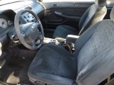 2001 Honda Civic EX Coupe Gray Interior