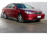 2005 Salsa Red Pearl Toyota Camry SE V6 #75924690