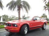 Torch Red Ford Mustang in 2007