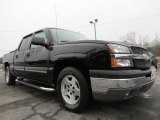 2005 Black Chevrolet Silverado 1500 LS Crew Cab #75924798